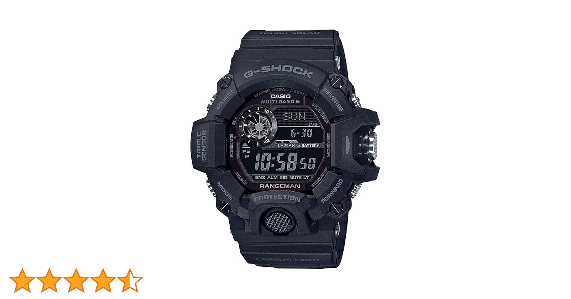 CASIO G-SHOCK RANGEMAN ブラック e8c1d307af-photoroom-